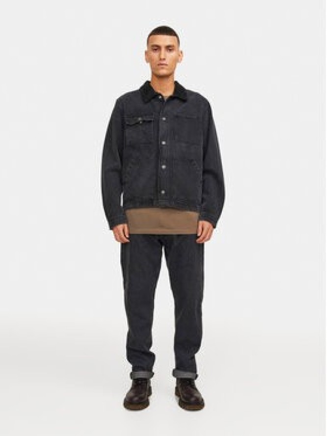 Jack & Jones Jeansy Chris 12250230 Czarny Relaxed Fit