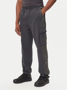 EA7 Emporio Armani Spodnie dresowe 7M001132 AF16549 U8117 Szary Regular Fit