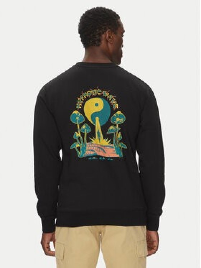 Quiksilver Bluza EQYFT05055 Czarny Regular Fit