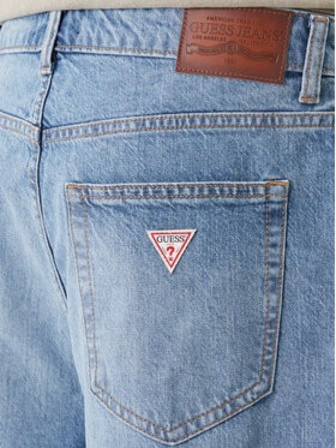 Guess Jeans Szorty jeansowe M6GD39 D5M5V Niebieski Relaxed Fit