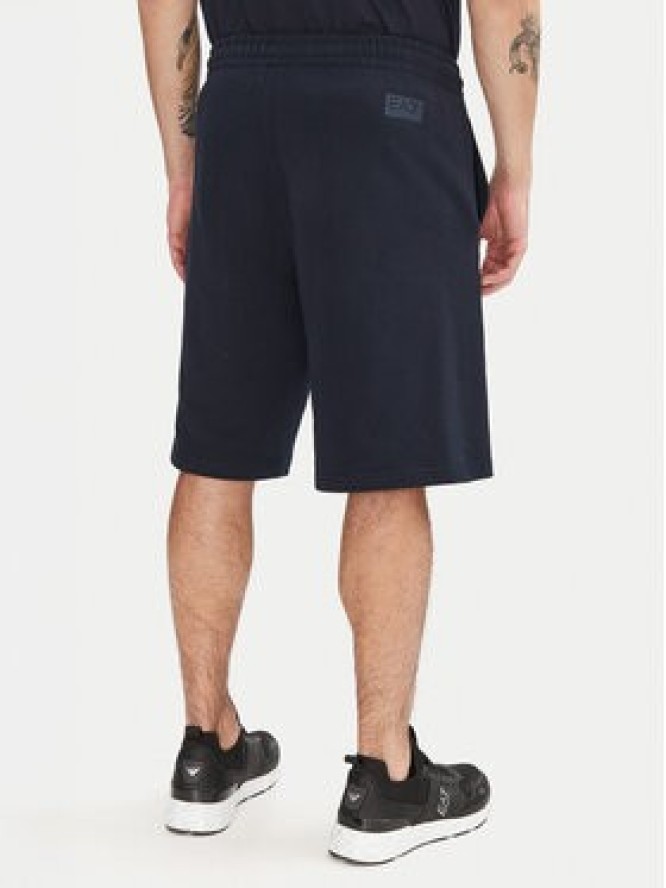 EA7 Emporio Armani Szorty sportowe 7M000153 AF10432 UB102 Granatowy Regular Fit