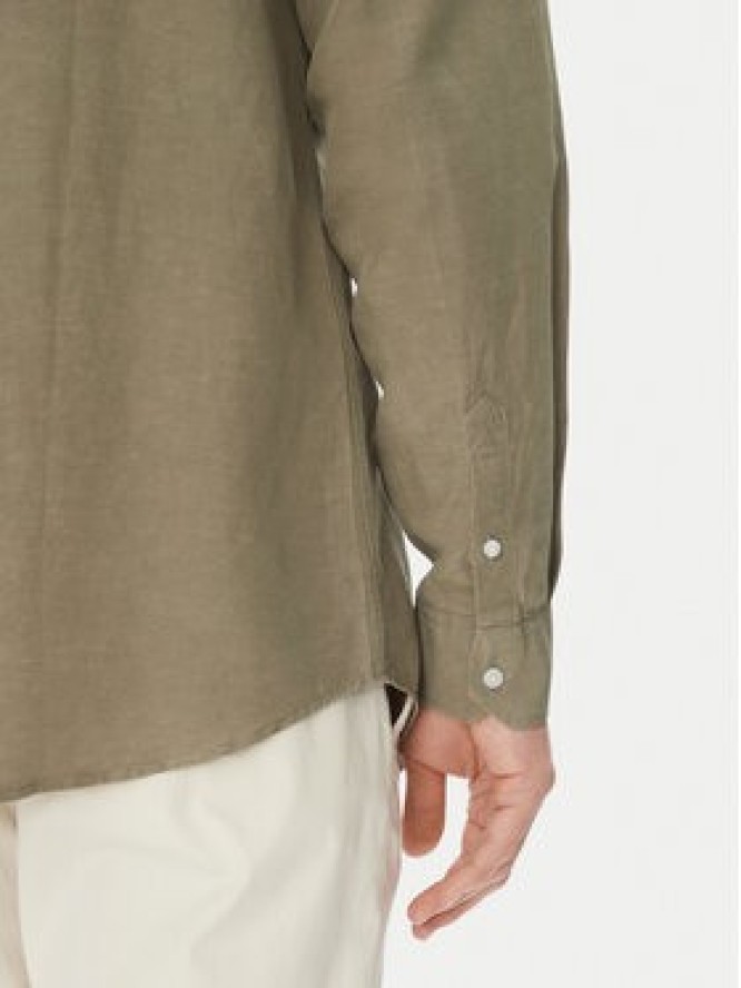 Marciano Guess Koszula 5GHH094464Z Zielony Regular Fit