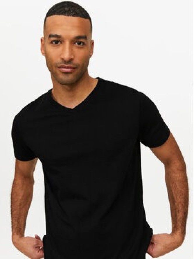 Jack & Jones T-Shirt Basic 12156102 Czarny Standard Fit