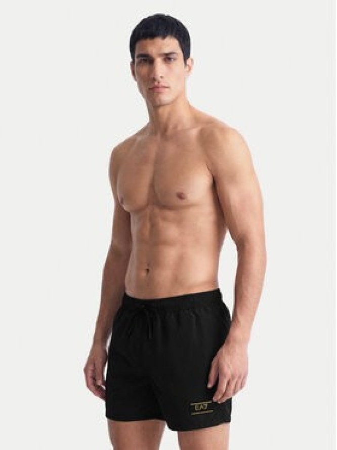 EA7 Emporio Armani Szorty kąpielowe 7M001713 AF21248 UC001 Czarny Regular Fit