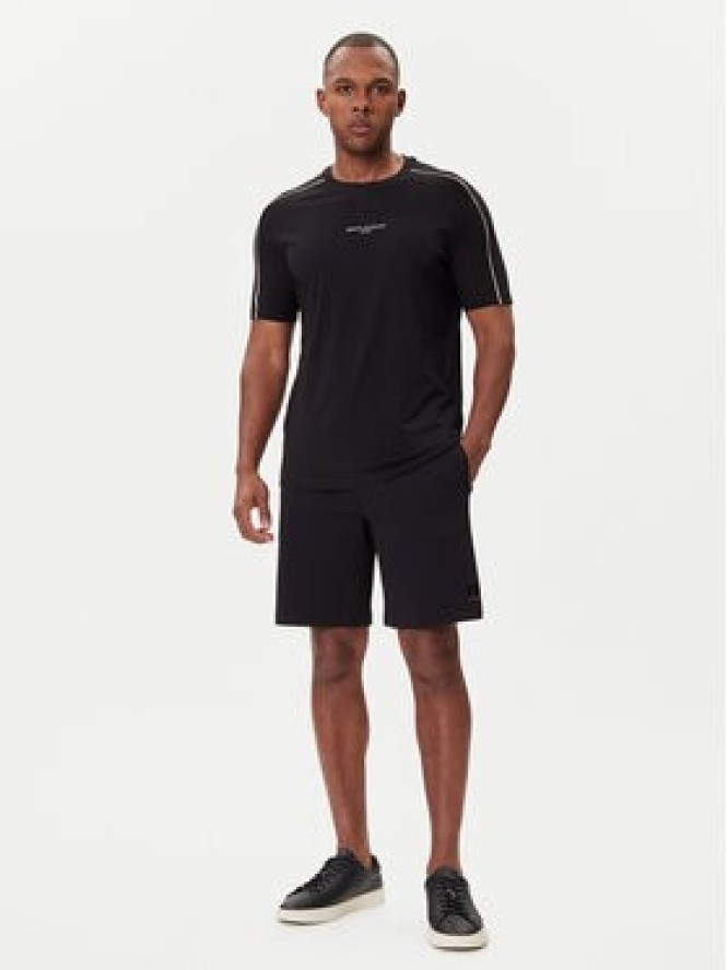 Armani Exchange T-Shirt XM001360 AF10358 UC001 Czarny Regular Fit