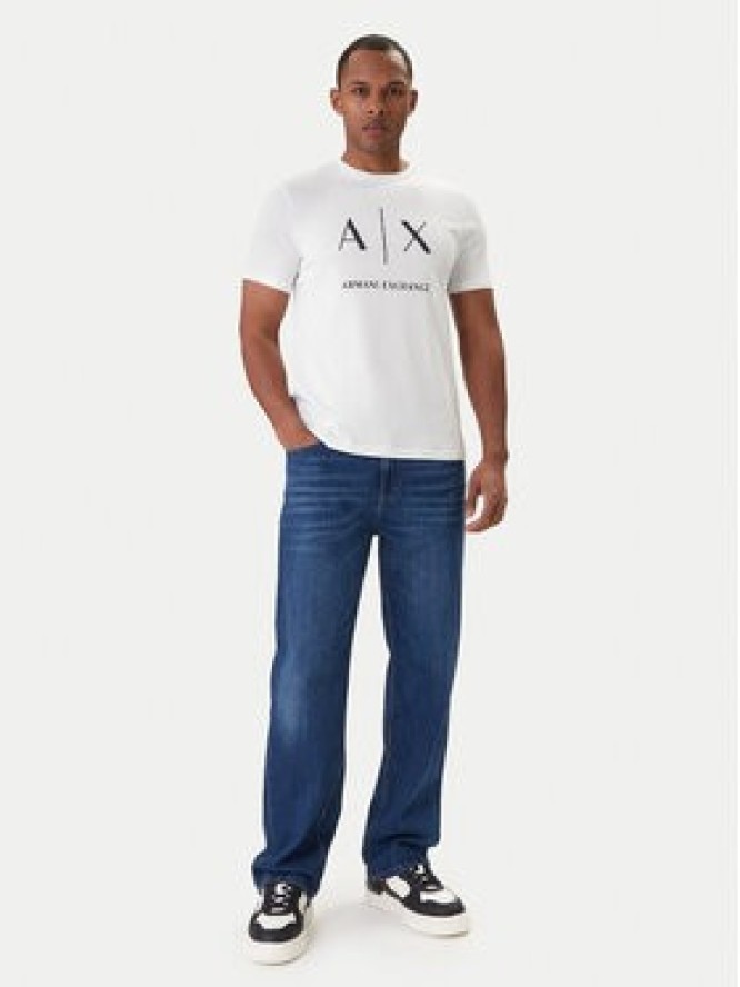 Armani Exchange T-Shirt XM002683 AF10356 U0002 Biały Regular Fit