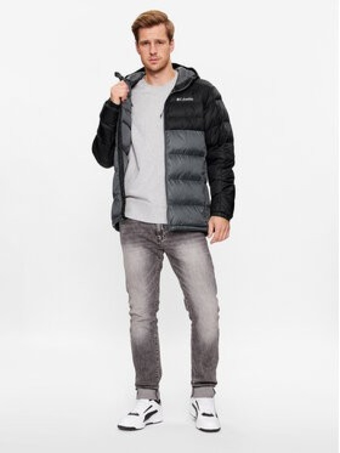 Columbia Kurtka zimowa Buck Butte™ Insulated Hooded Jacket Szary Regular Fit