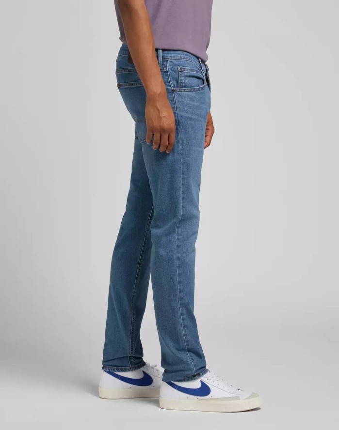 LEE LUKE MĘSKIE SPODNIE JEANSOWE LIGHT WORN L719CAVY 112319915