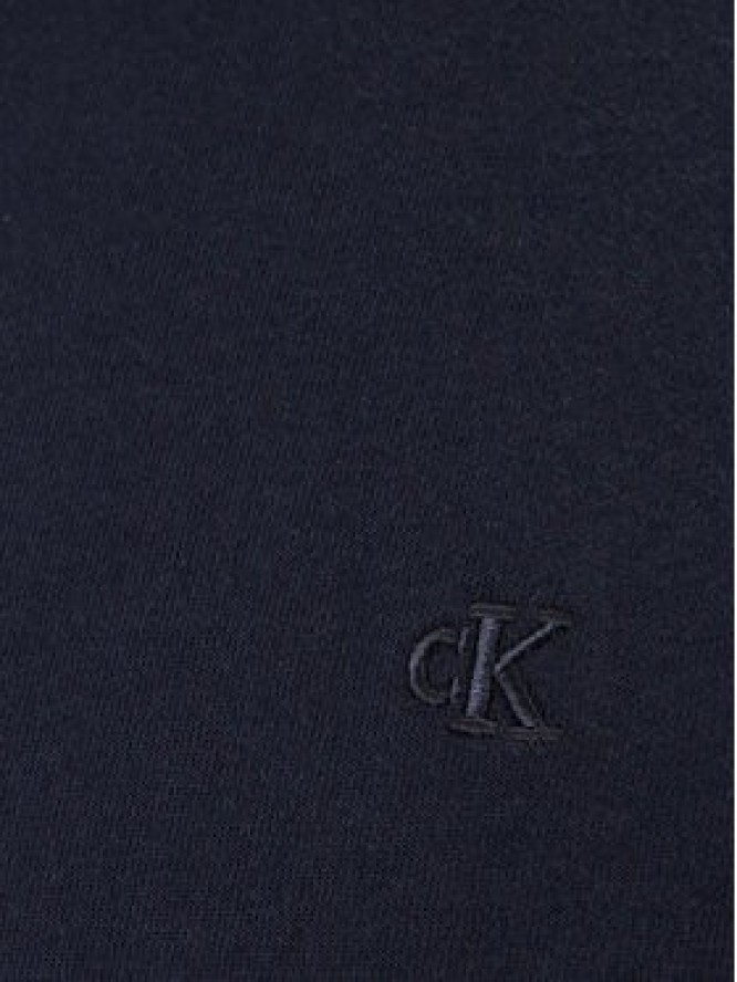Calvin Klein Jeans T-Shirt Classic Monogram LV04RD254G Granatowy Regular Fit