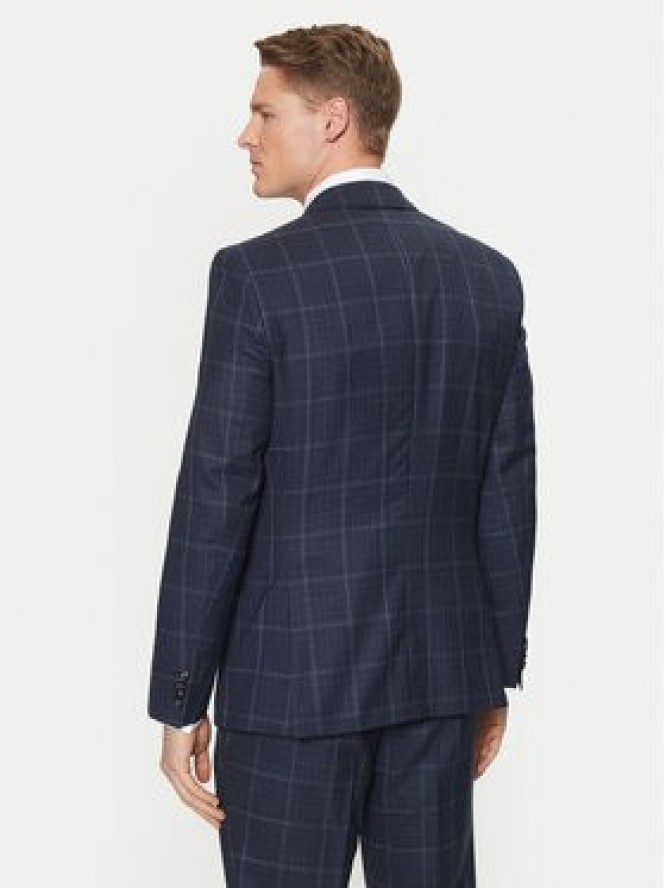 BOSS Garnitur H-Huge 50518097 Granatowy Slim Fit