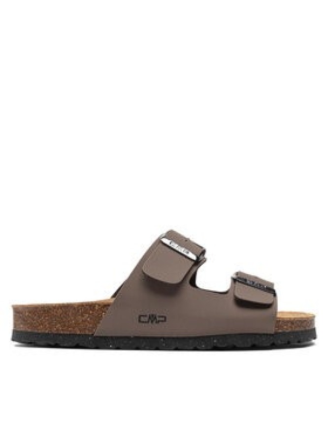 CMP Klapki Eco Thalita Slipper 3Q91017 Brązowy