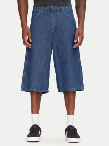 Wrangler Szorty jeansowe Jort 112362550 Niebieski Oversize