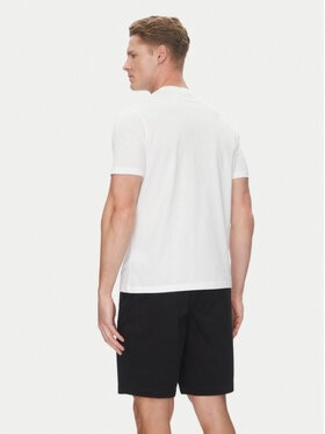 Paul&Shark T-Shirt C0P1092 Biały Regular Fit