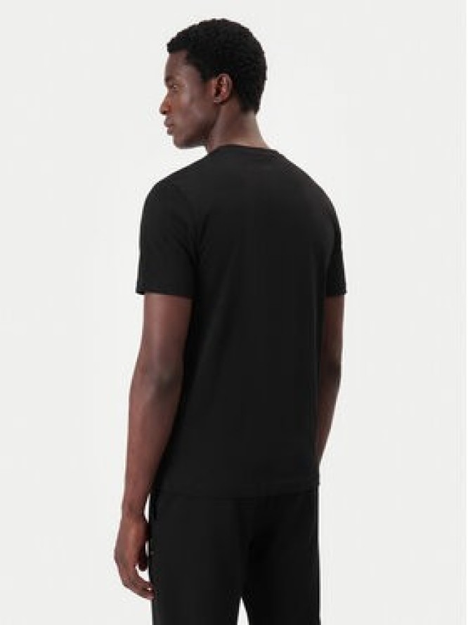 EA7 Emporio Armani T-Shirt 7M001412 AF22264 MC004 Czarny Regular Fit