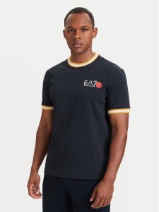 EA7 Emporio Armani T-Shirt 7M002131 AF12957 UB109 Granatowy Regular Fit