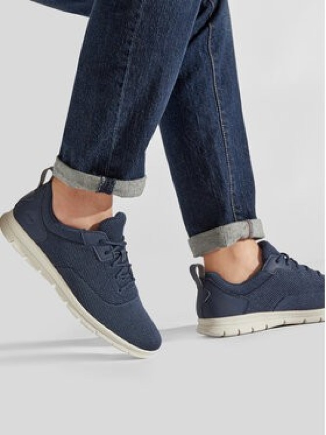Timberland Sneakersy Graydon Knit Ox Basic TB0A5NAM019 Granatowy