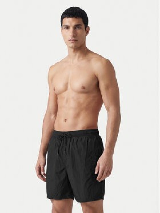 Calvin Klein Swimwear Szorty kąpielowe LV00N61029 Czarny Regular Fit