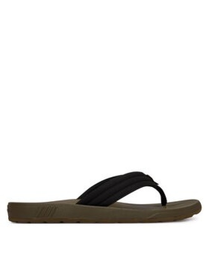 Tommy Hilfiger Japonki Molded Hilfiger Lth Beach Sandal FM0FM05802 Czarny