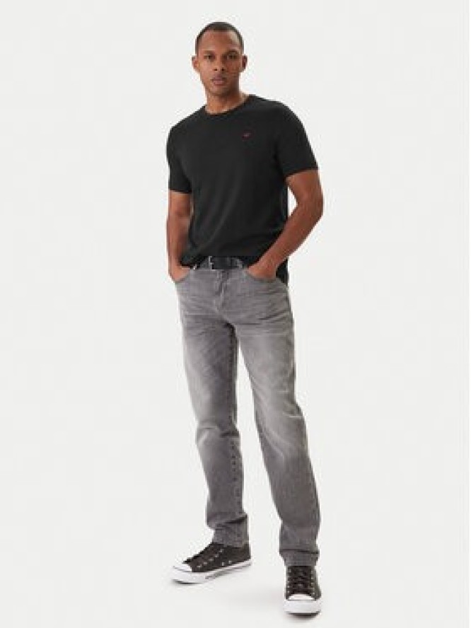 Mustang Komplet t-shirtów 1017076 Czarny Regular Fit