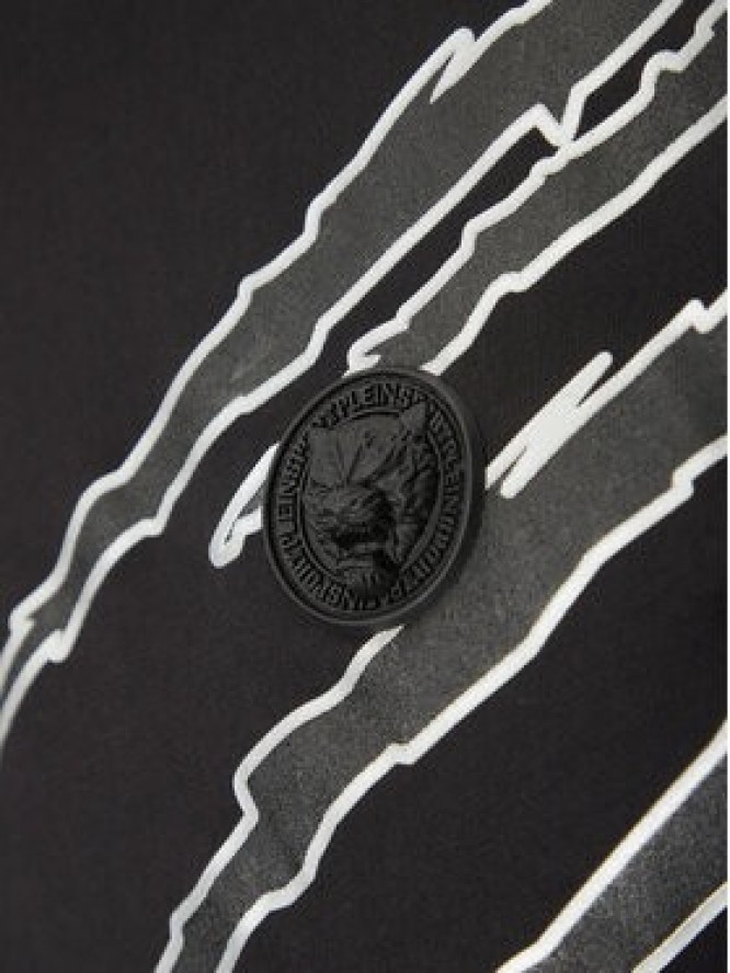 Plein Sport T-Shirt SAEC MTK8019 STE001N Czarny Regular Fit