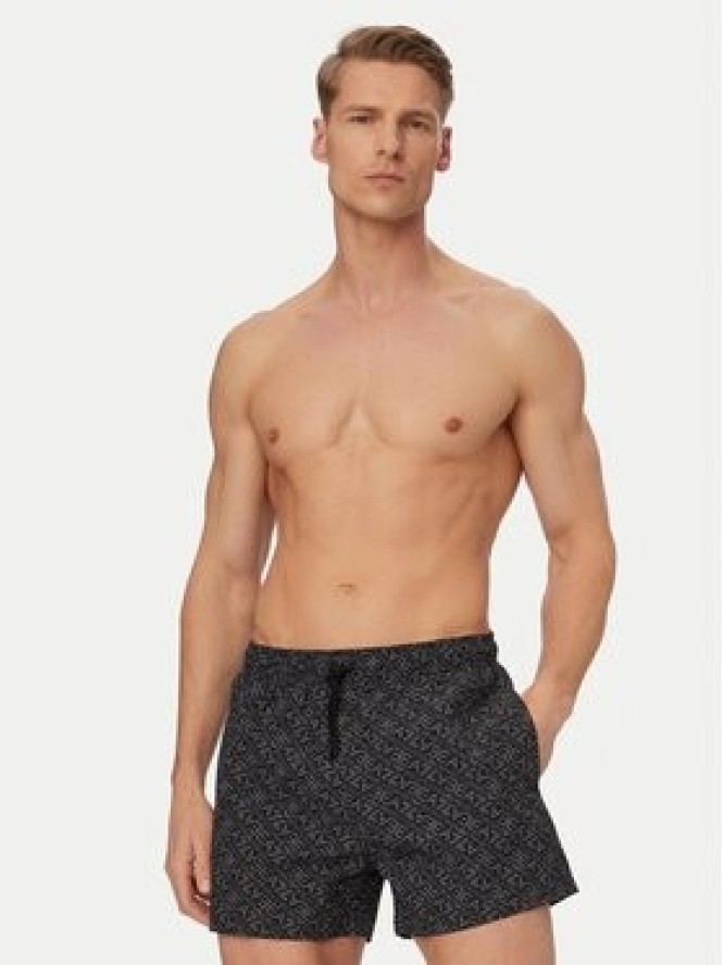 EA7 Emporio Armani Szorty kąpielowe 7M001677 AF21249 MC429 Czarny Regular Fit