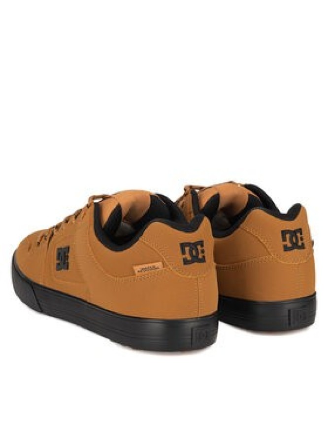 DC Shoes Sneakersy PURE WNT ADYS300151-WE9 Brązowy