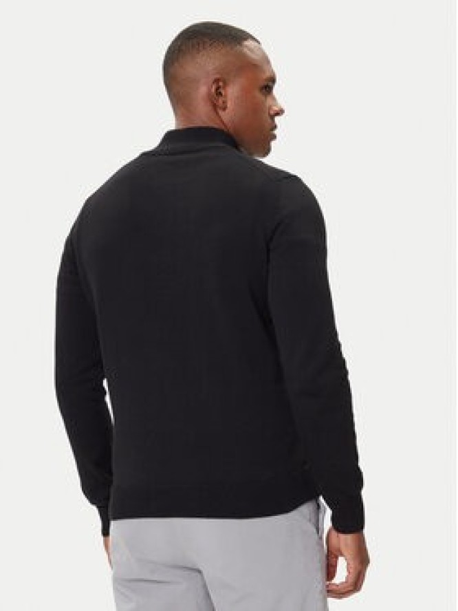 Aeronautica Militare Sweter 252MA1578UL00506 Czarny Regular Fit