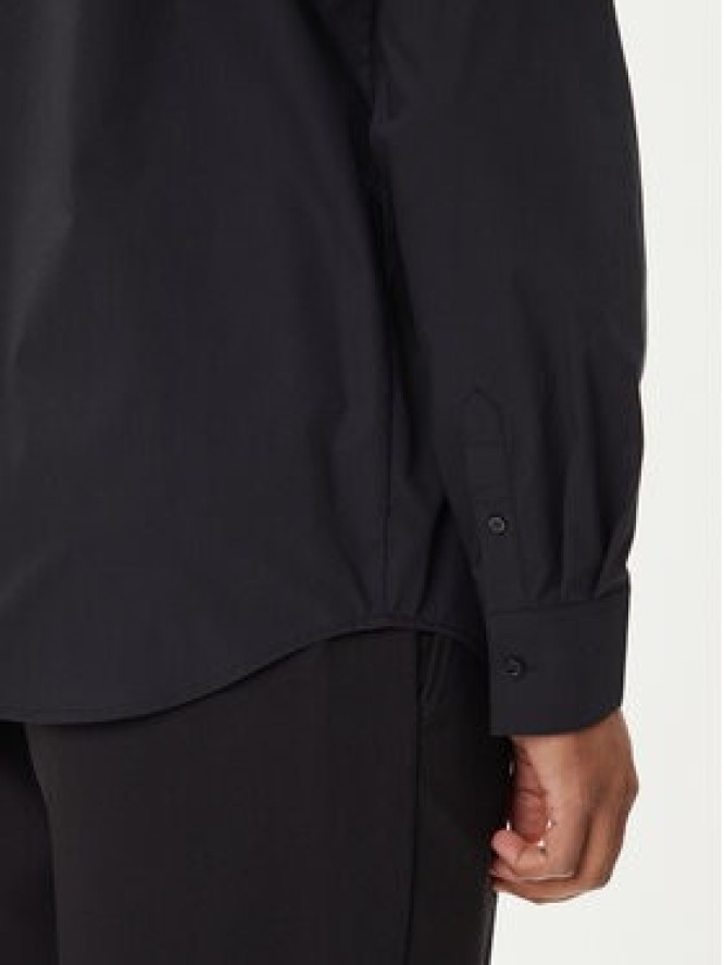 KARL LAGERFELD Koszula 605911 554671 Czarny Slim Fit