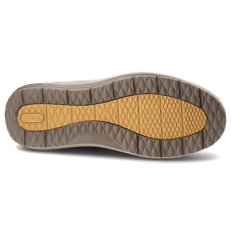 Zielone Botki Jeep Wsuwane Obuwie Męskie Military