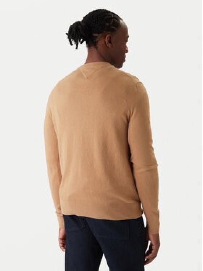 Tommy Hilfiger Sweter MW0MW28046 Beżowy Regular Fit