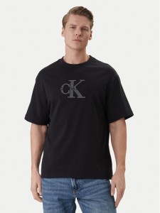 Calvin Klein Jeans T-Shirt LV04RF819G Czarny Regular Fit
