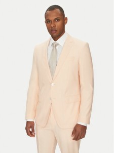 BOSS Garnitur H-Huge 50540759 Pomarańczowy Slim Fit