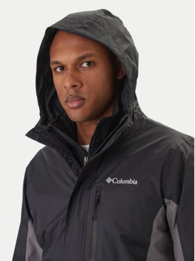 Columbia Kurtka przeciwdeszczowa Pouring Adventure™ III 2117171 Czarny Regular Fit