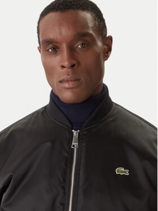 Lacoste Kurtka bomber BH2899 Czarny Regular Fit