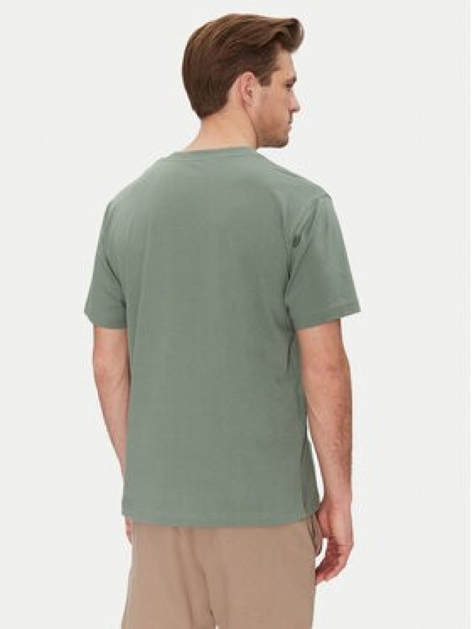 New Balance T-Shirt MT51924 Zielony Relaxed Fit