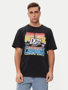 DC Shoes T-Shirt 94 Champs Hss ADYZT05343 Czarny Regular Fit