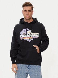 DC Shoes Bluza The Champs Ph ADYSF03120 Czarny Relaxed Fit