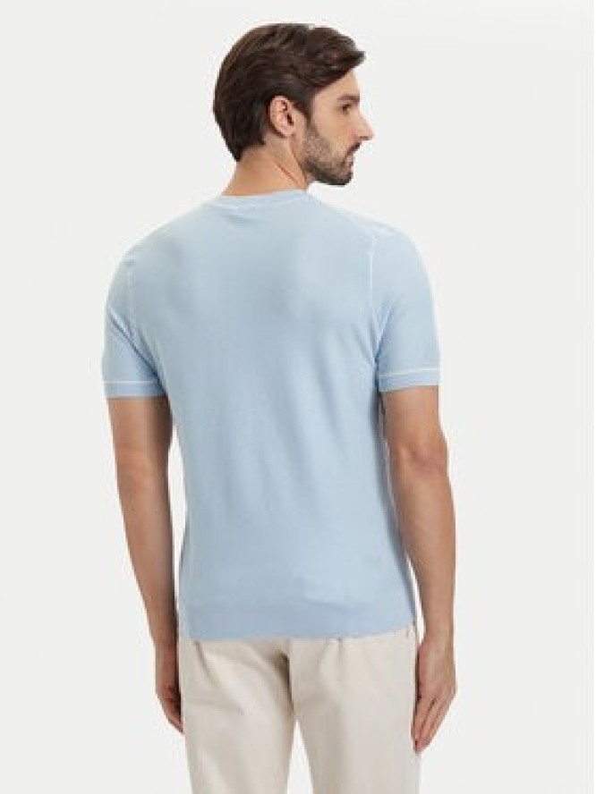 BOSS Sweter H-Nalon 50560482 Niebieski Regular Fit