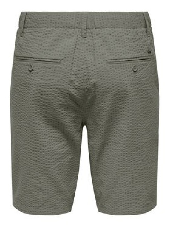 Only & Sons Szorty materiałowe Leo 22028301 Zielony Regular Fit