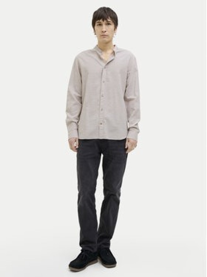 Jack & Jones Koszula Summer 12269319 Beżowy Comfort Fit