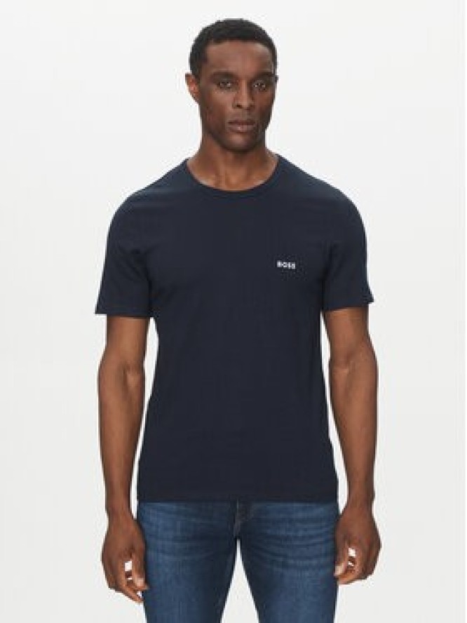 BOSS Komplet t-shirtów TShirtRN 3P Classic 50532468 Niebieski Regular Fit