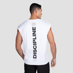 Top męski fitness bez rękawów Discipline