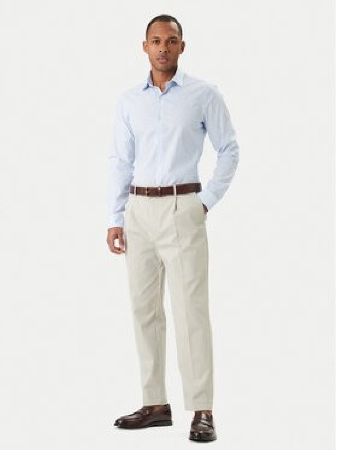 Calvin Klein Koszula LV019EU109 Niebieski Slim Fit