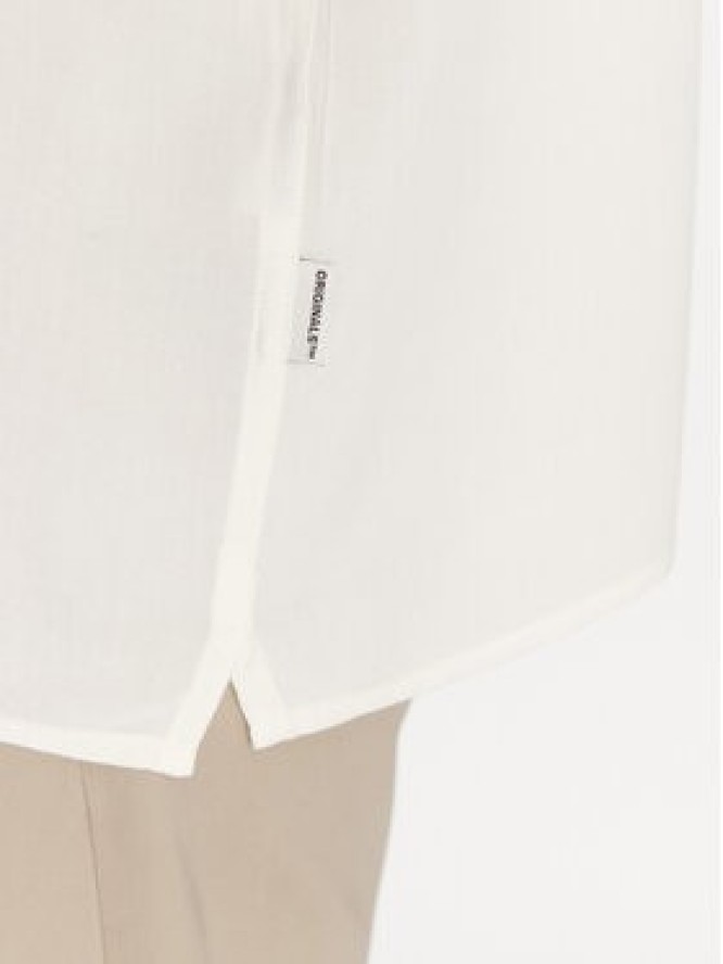 Jack & Jones Koszula Joshua 12271078 Biały Relaxed Fit