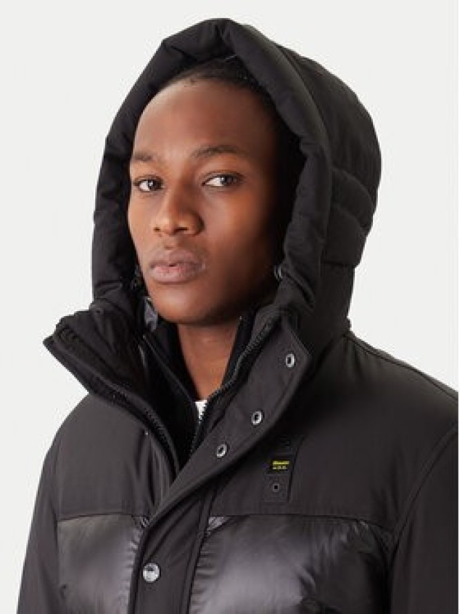 Blauer Kurtka puchowa Giubbini 25WBLUC03143 Czarny Regular Fit
