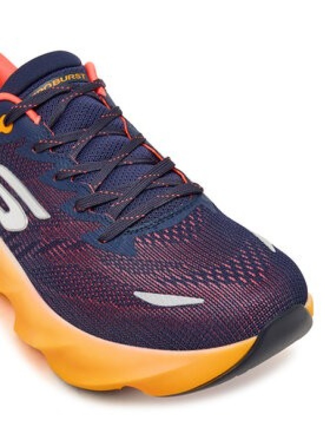 Skechers Buty do biegania Aero Burst 246210/NVOR Granatowy