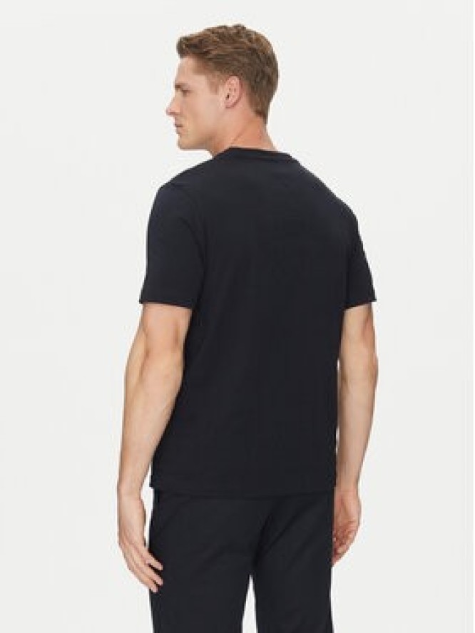 Tommy Hilfiger T-Shirt Embroidery Logo MW0MW38620 Granatowy Regular Fit