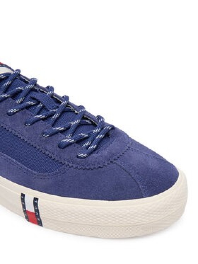 Tommy Jeans Tenisówki Archive Vulc Y2K EM0EM01760 Niebieski