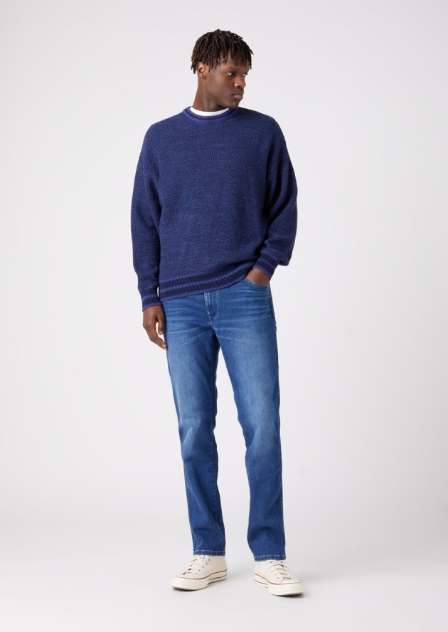 WRANGLER TEXAS TAPER MĘSKIE SPODNIE JEANSOWE LAST KISS W12T8626P 112320030