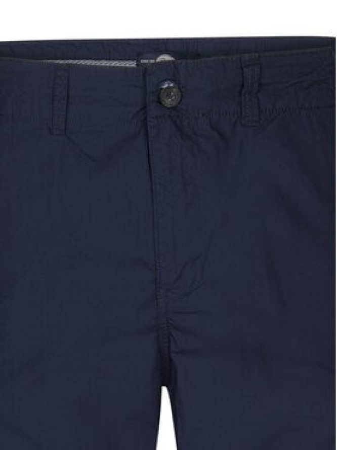 Petrol Industries Szorty materiałowe M-1050-SHO600 Granatowy Cargo Fit